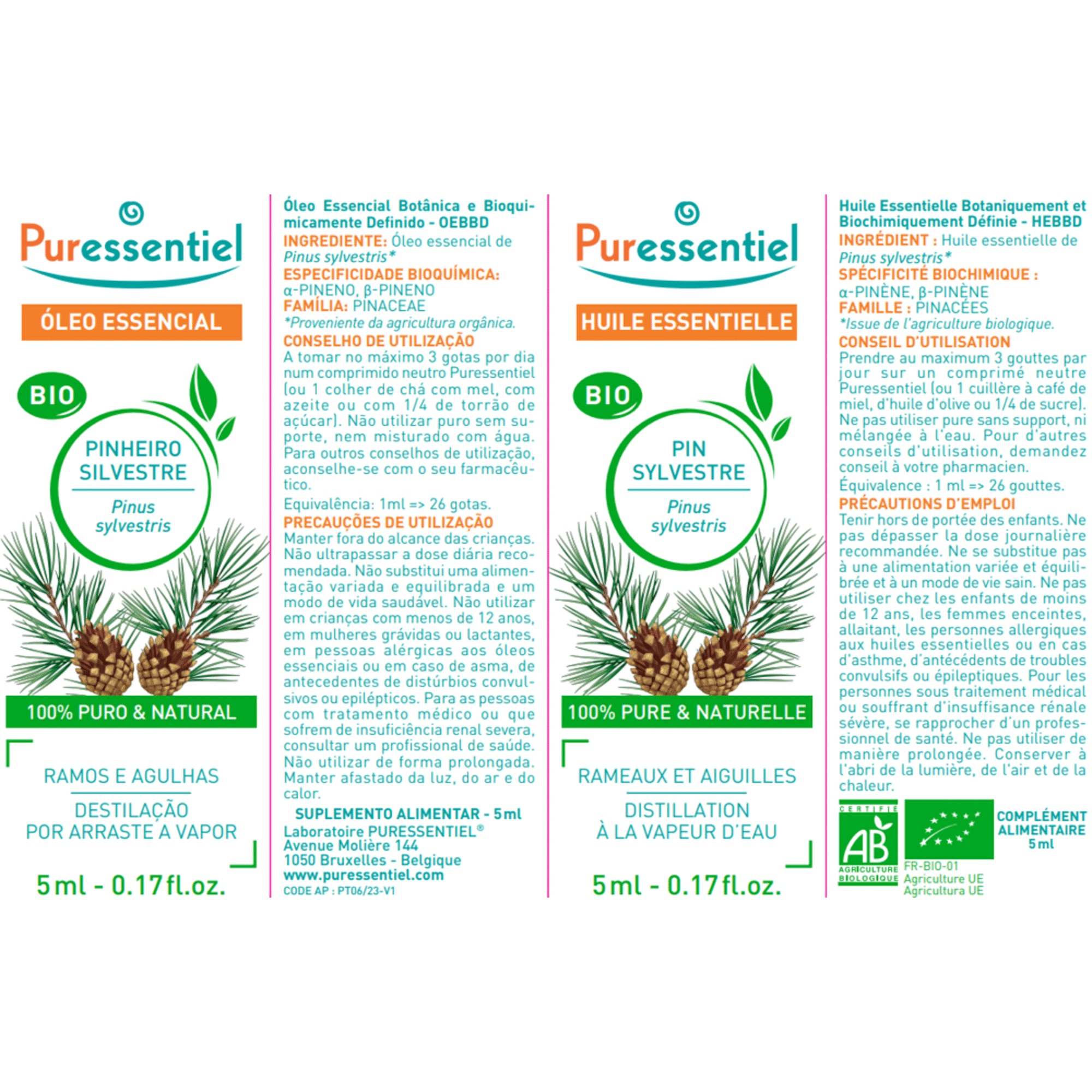 Huiles Essentielles Pin Sylvestre Bio