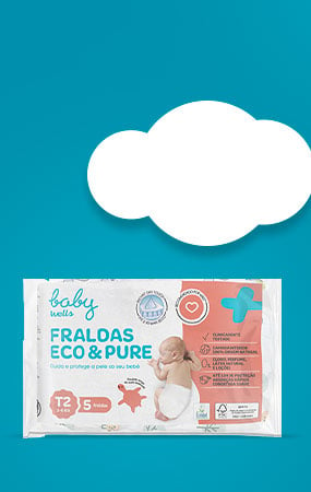 Fraldas - Kit Baby Wells