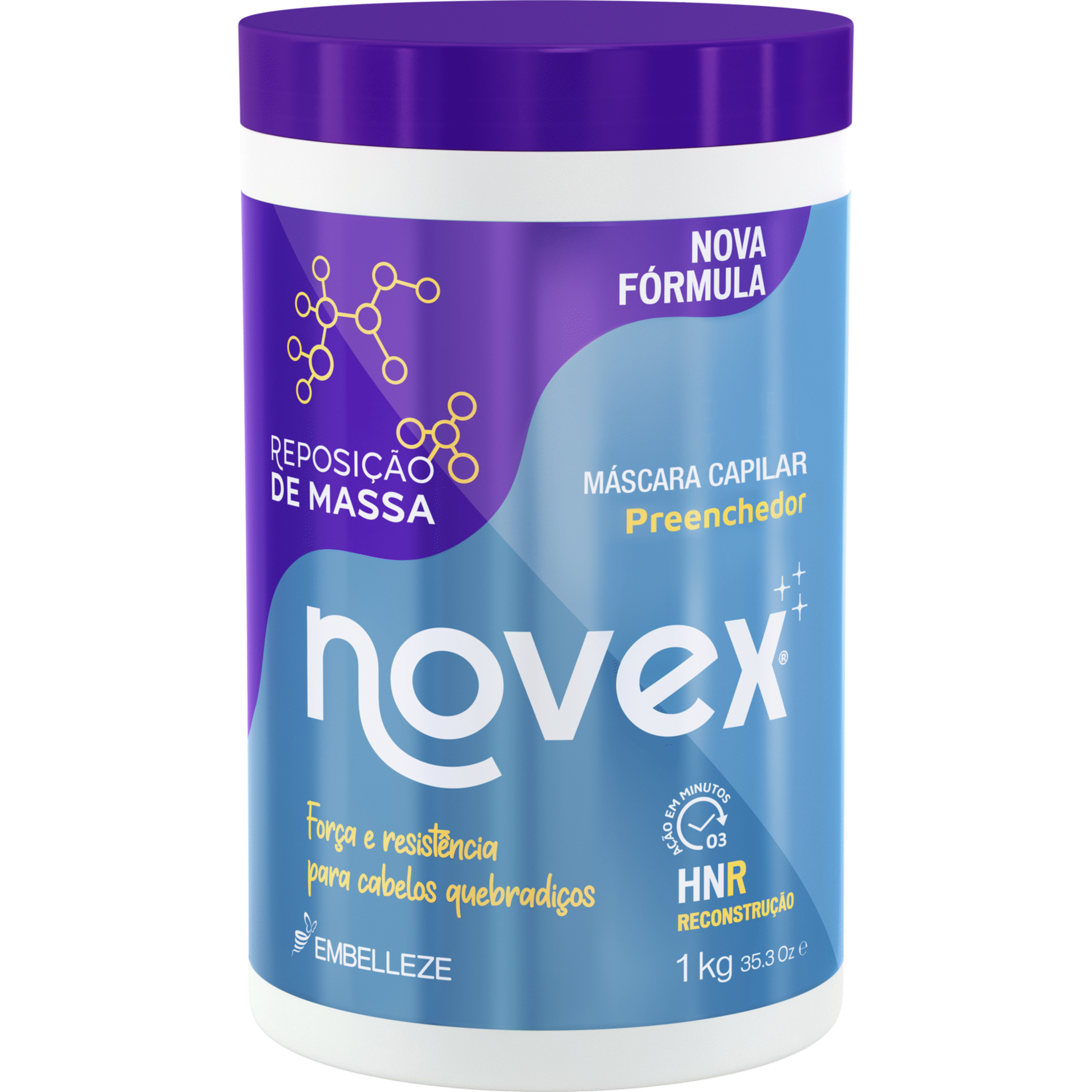 Máscara Capilar de Reposição de Massa Novex | Wells