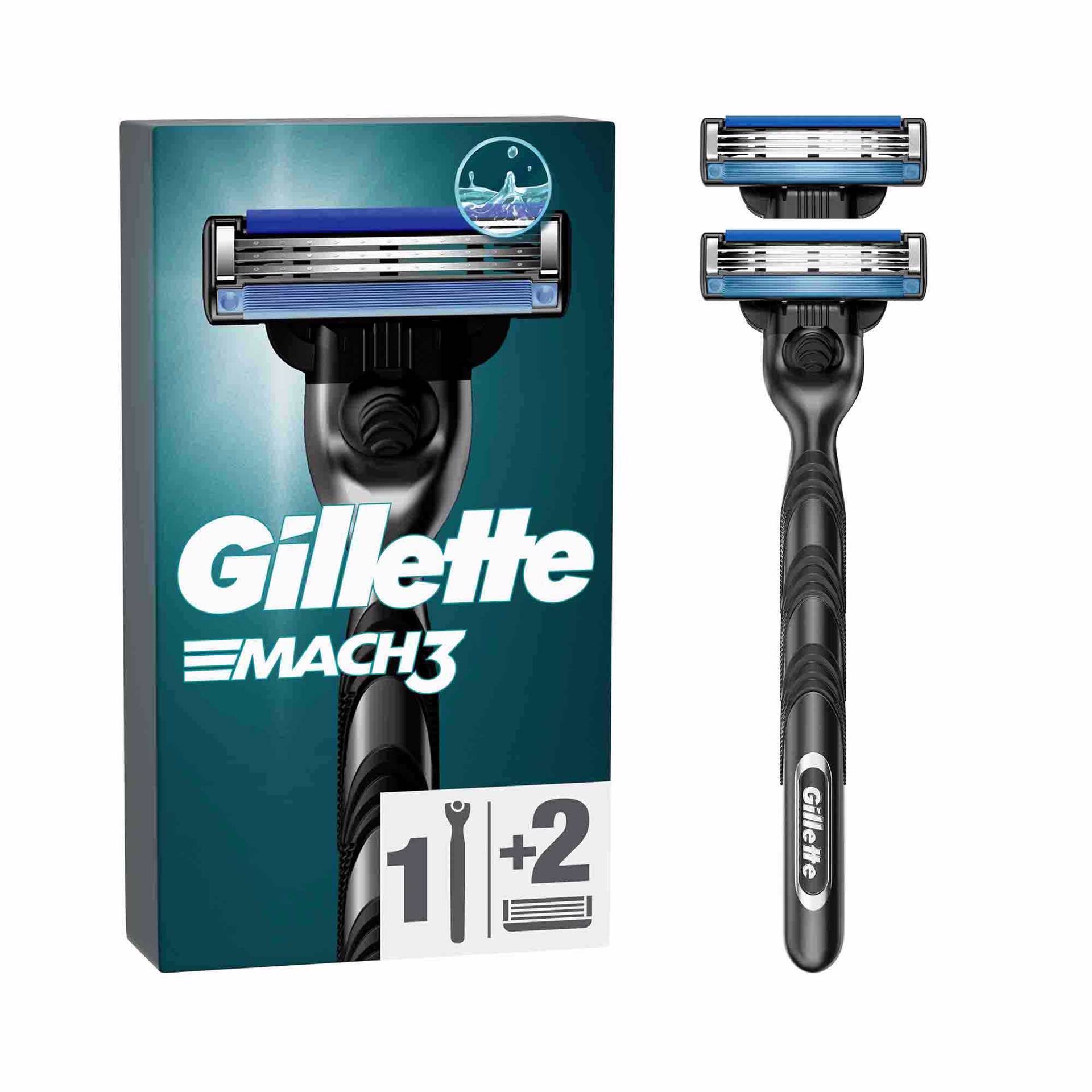 Lâmina de Barbear Mach 3 Gillette | Wells