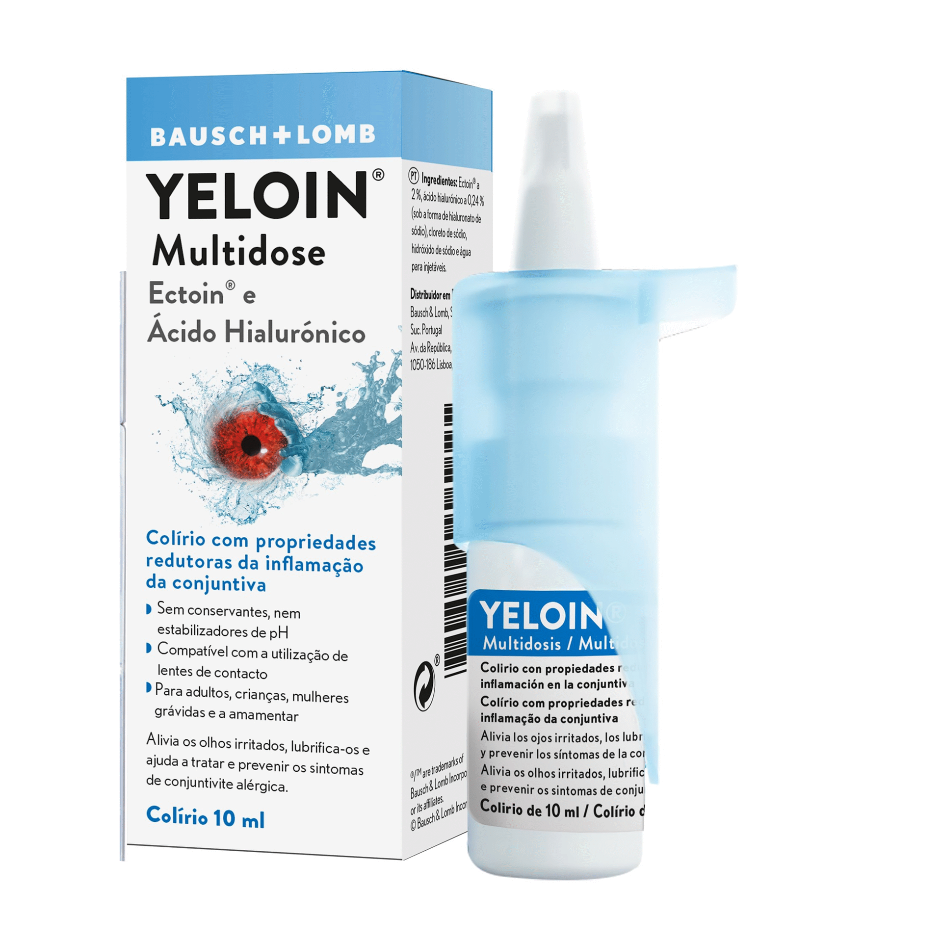 Colírio para Inflamação da Conjuntiva Yeloin | Wells