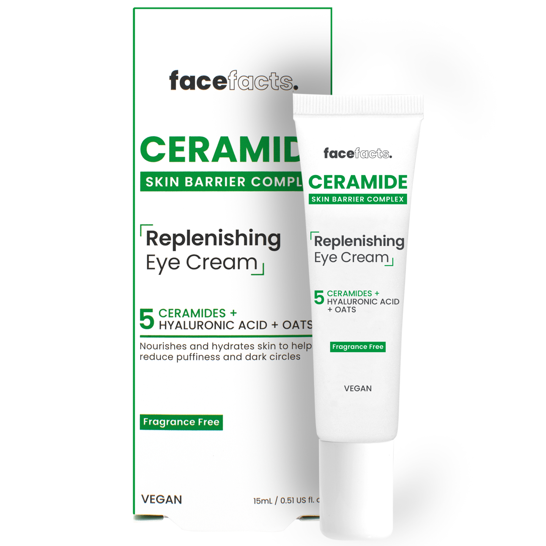 Creme de Olhos Ceramide Replenish Face Facts Wells
