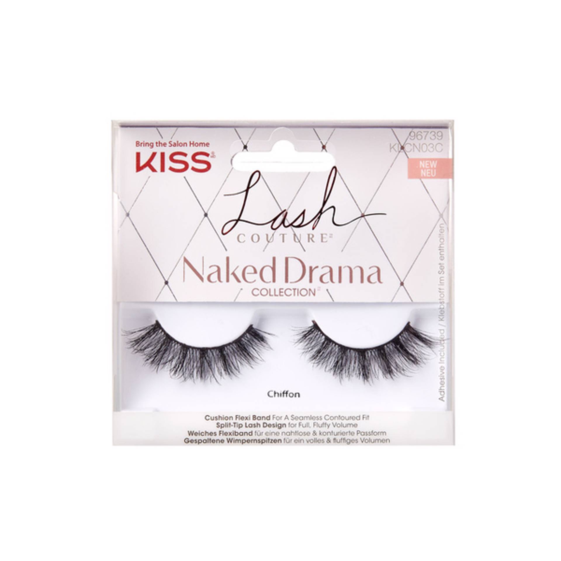 Kiss Lash Couture Naked Drama Chiffon