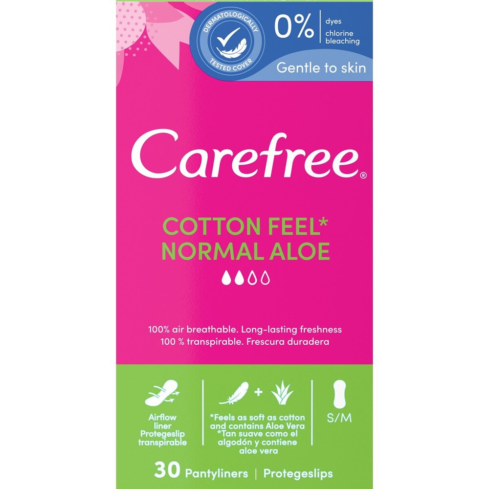 Cotton Feel Normal Aloe Carefree Wells