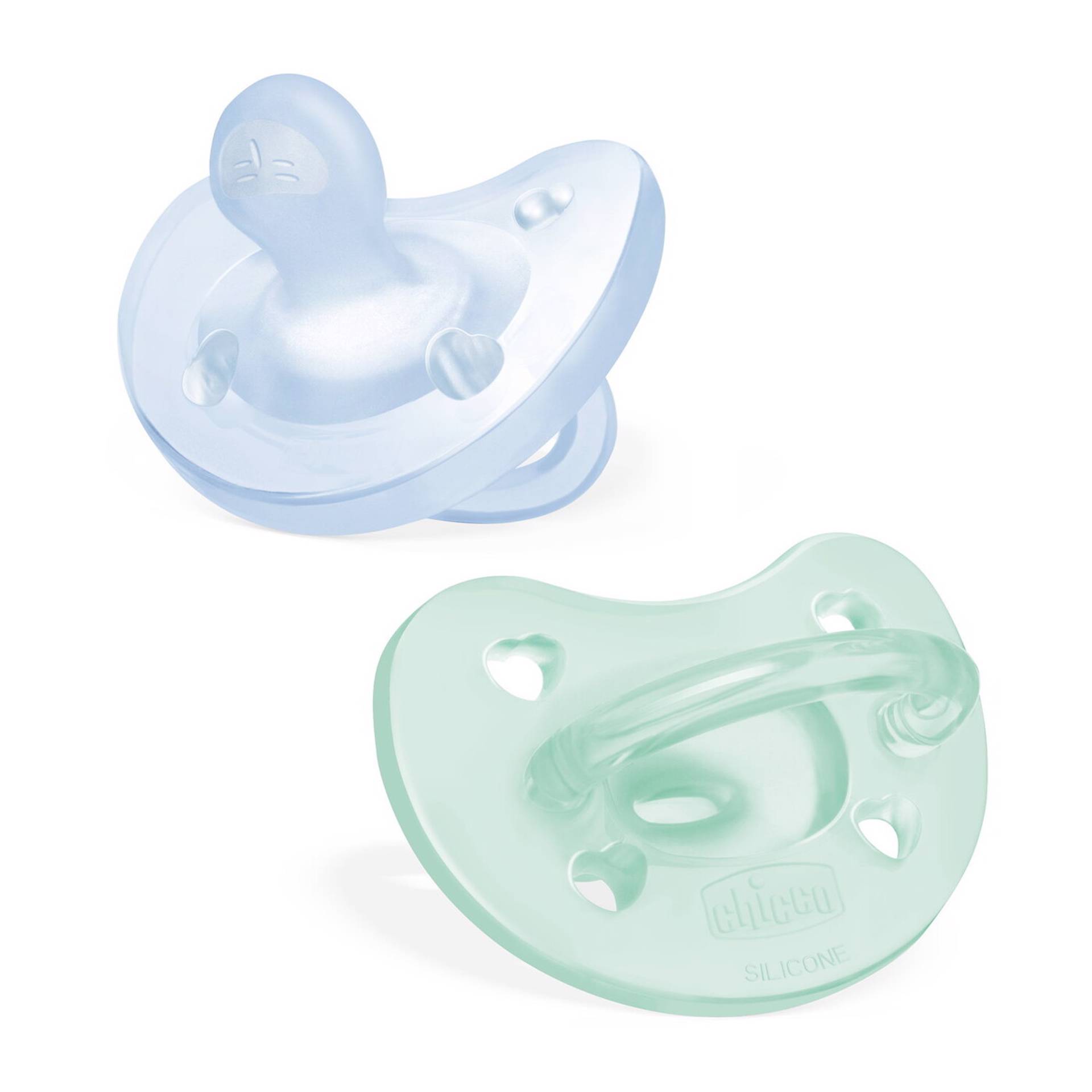 Pack Chuchas Physio Soft Azul 2-6M Chicco | Wells