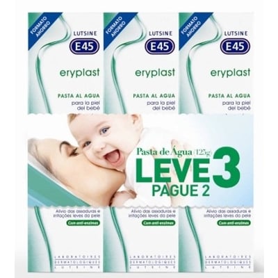 Lutsine E45 Eryplast 125 g 3 unidades (oferta da 3ª embalagem)