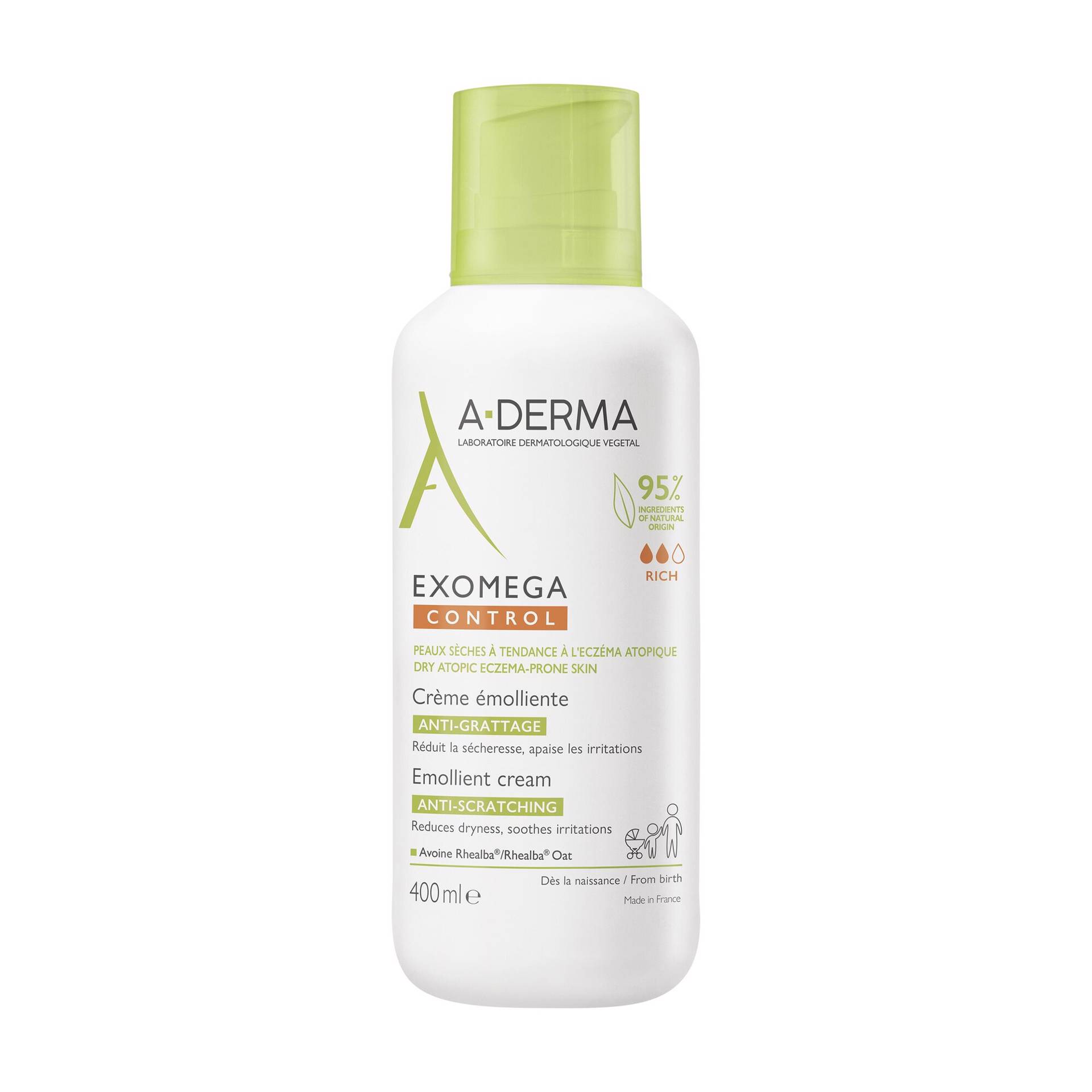 Exomega Control Emollient Cream A-Derma | Wells