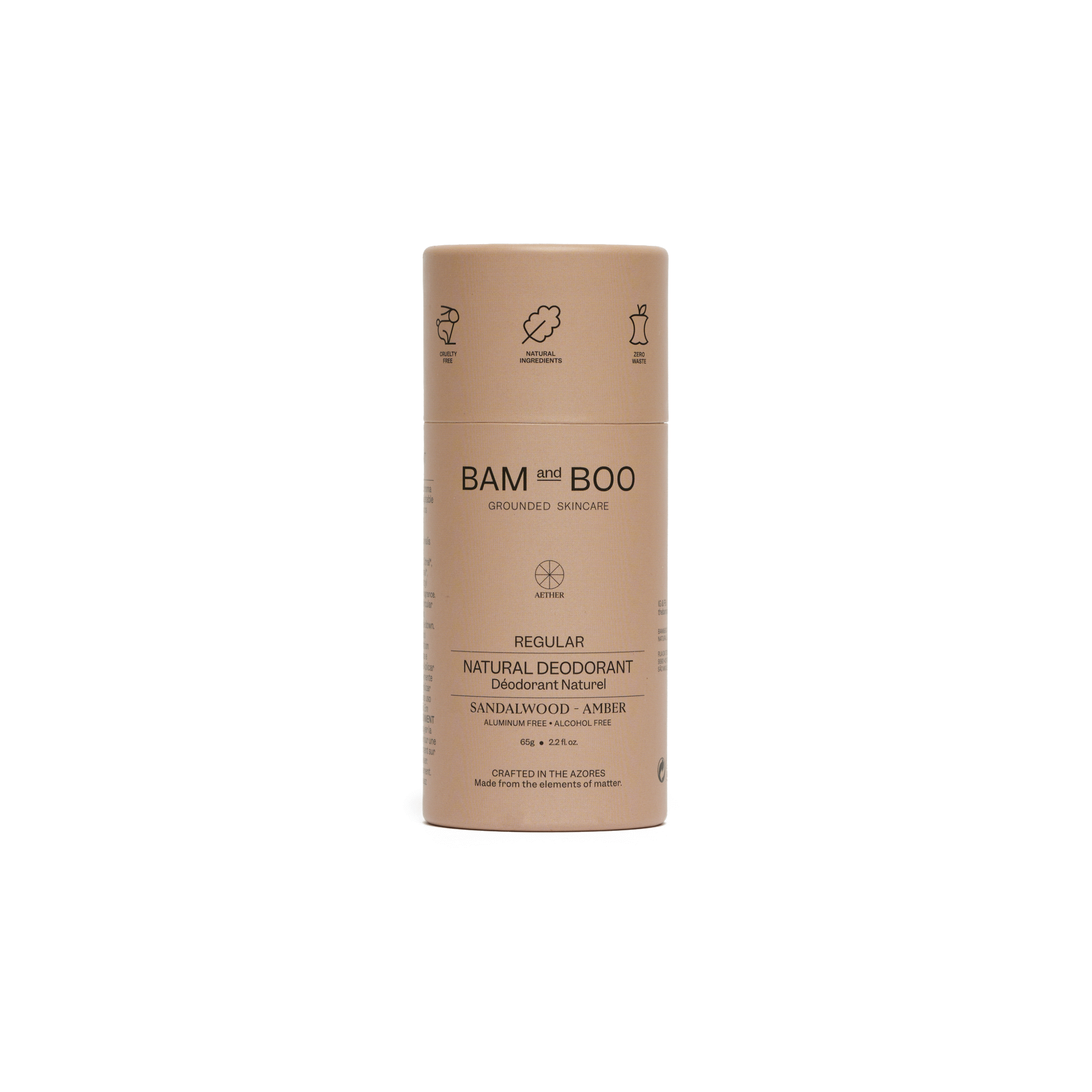 Desodorizante Natural Sandalwood & Amber Bam&Boo | Wells