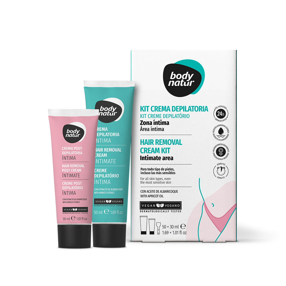 Kit Creme Depilatório Zona Íntima Body Natur | Wells
