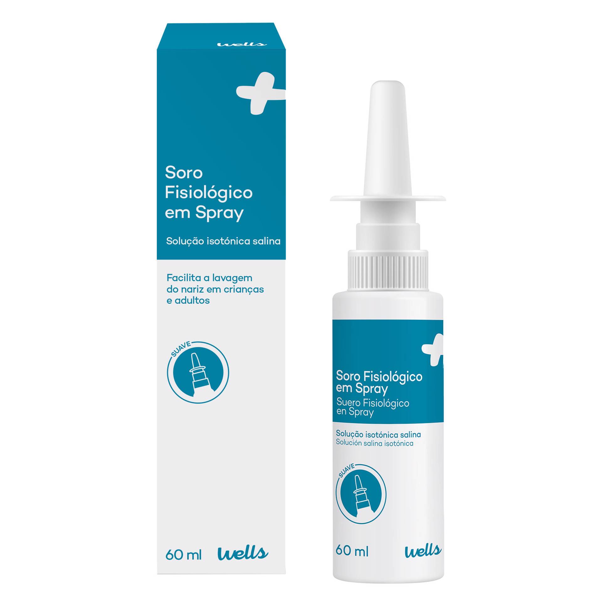 Soro Fisiológico em Spray Wells | Wells