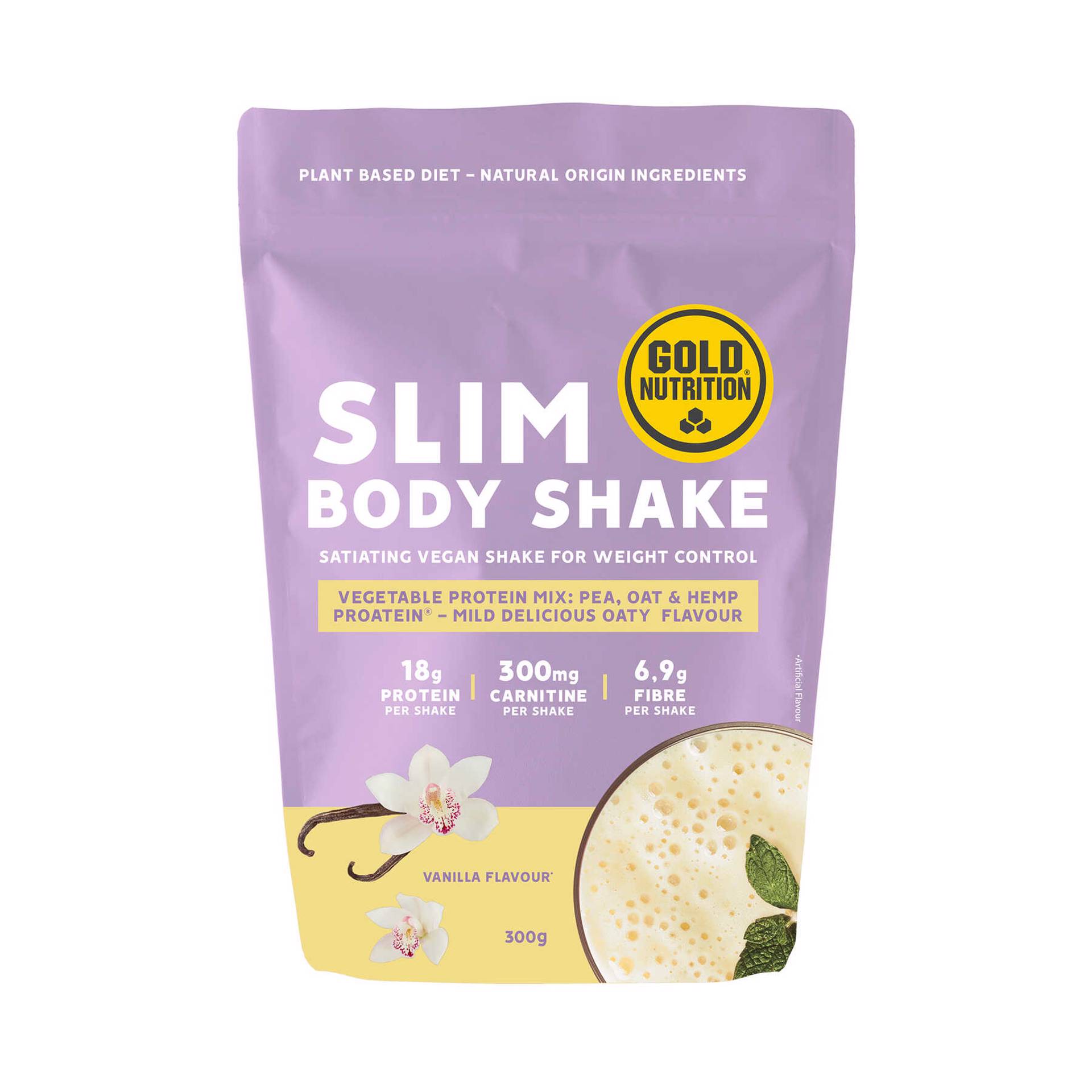 Bodyform Shake Slim Body Shake Vanilla GOLDNUTRITION | Wells