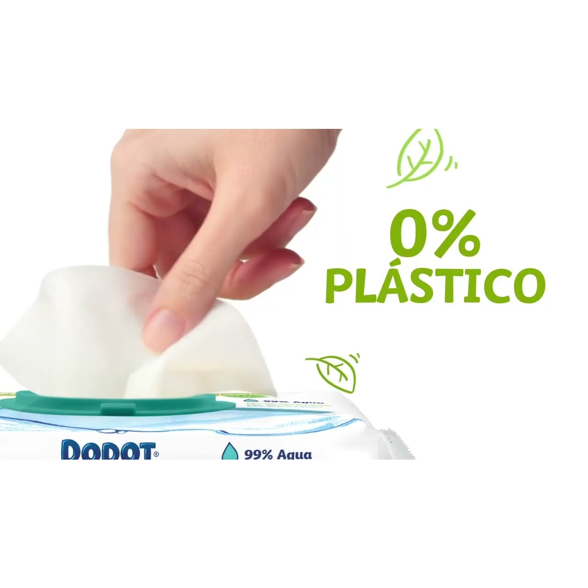 Pack Toalhitas Bebé Aqua Pure 0% Plástico