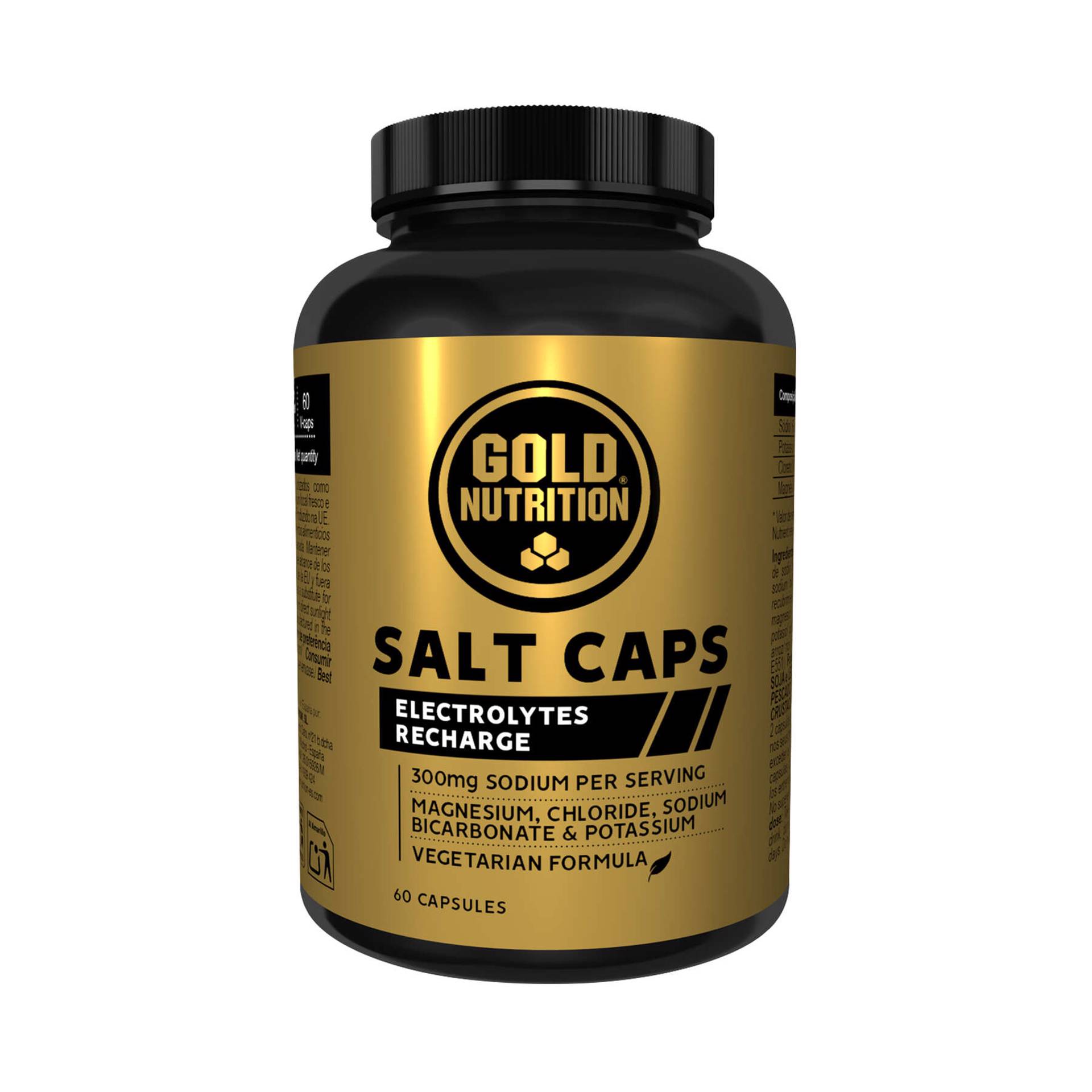 Salt Caps Electrolytes Recharge GOLDNUTRITION | Wells